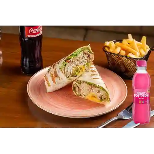 Combo Burrito Clásico + Manzana 250ml