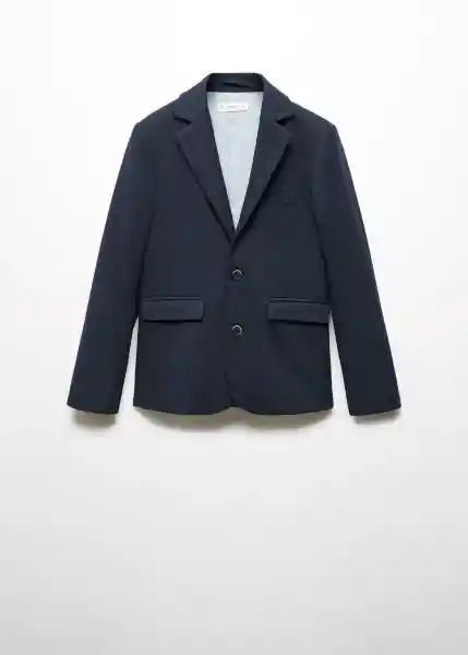 Chaqueta Russ Navy Talla 11 Niños Mango