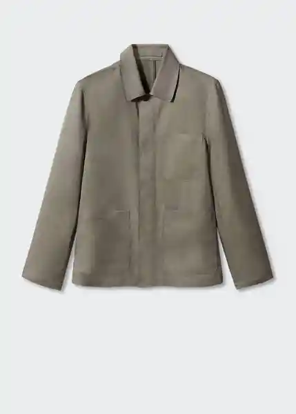 Chaqueta Capri Khaki Talla L Hombre Mango