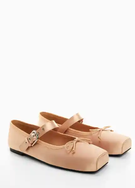 Zapatos Ballet1 Nude Talla 39 Mujer Mango