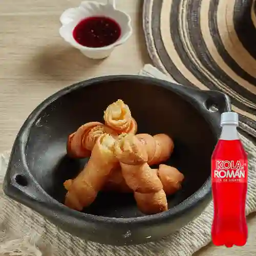 Combo Mini Deditos X5 + Kola Roman 500 ml