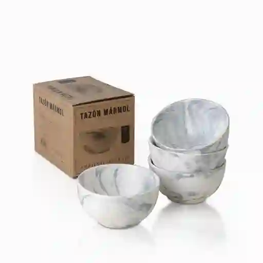 Set Tazón Mármol 15 cm 21058 Ambiente Gourmet