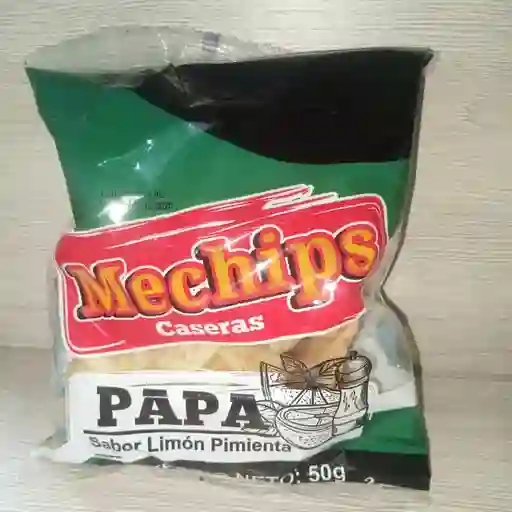 Papas chips limón pimienta 50gr