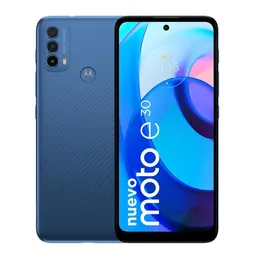 Motorola Celular Moto E30 32Gb Azul