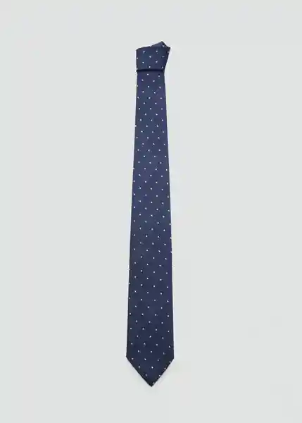 Corbata Pic8 Navy Hombre Mango