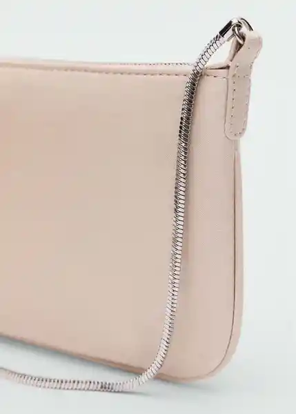 Bolso P Selena Beige Mujer Mango