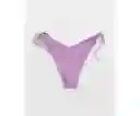 Panti Traje de Baño Aerie Morado Talla MEDIUM American Eagle