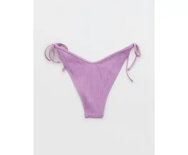 Panti Traje de Baño Aerie Morado Talla MEDIUM American Eagle