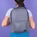 Mochila Básica Gris Miniso