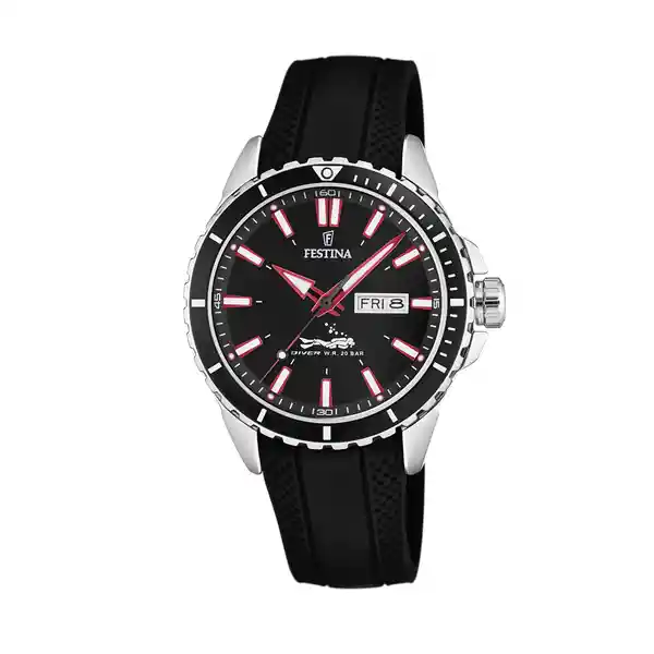 Festina Reloj Hombre Negro F20378/2