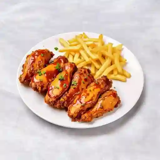 Alitas En Bbq