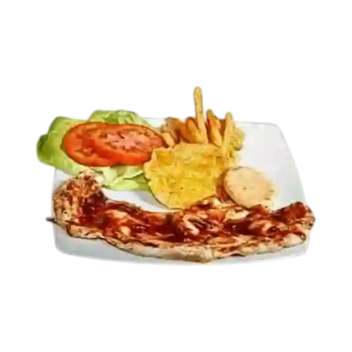 Pollo en BBQ