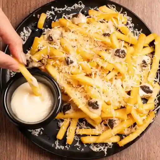 Papas trufadas
