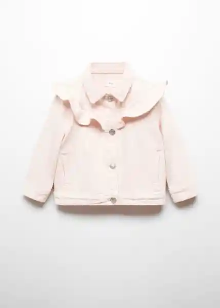 Chaqueta Cazadora Normib Rosa Talla 71 Niña Mango