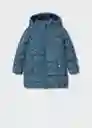 Anorak Alilong3 Azul Talla 10 Niñas Mango