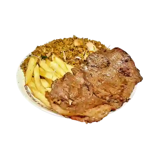 Menú con Carne a la Plancha