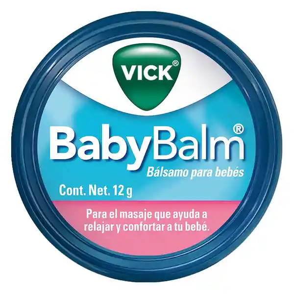 Vick BabyBalm Bálsamo para Bebés 6 unidades de 12 g