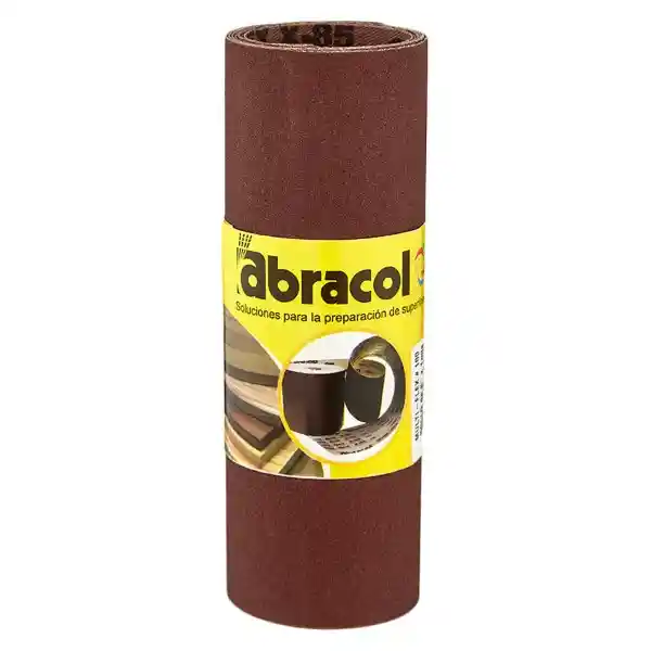 Abracol Rollo Tela Esmeril Para Lijar Metal 1 m