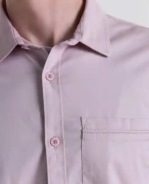 Camisa Hombre Rosado Talla M 819G000_ROS152706 Americanino