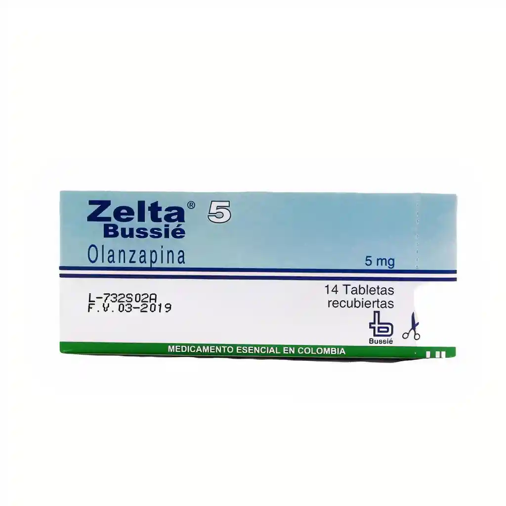 Zelta Bussie 5 Mg Caja Con Recubiertas Rx4