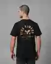 Camiseta Hombre Negro M 102G008_NEG194007 Rifle
