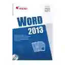 Word 2013 Incluye Cd - Poul Paredes Bruno