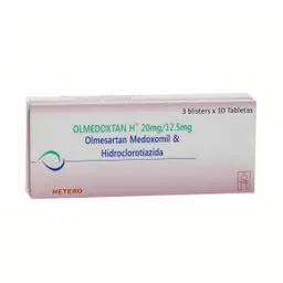 Olmedoxtan H 20Mg/12.5Mg Tnr Cjx30Tabsev