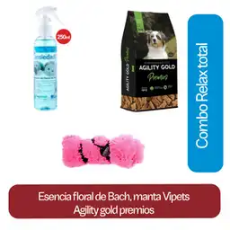 Combo Bach Esencias Floral + Vipets Manta - Agility Gold Premios