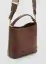 Bolso P Isolda Cuero Talla 99 Mujer Mango
