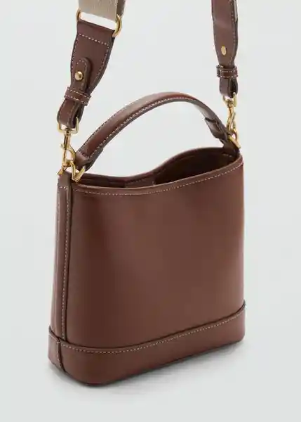 Bolso P Isolda Cuero Talla 99 Mujer Mango