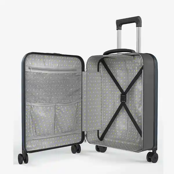 Rollink Maleta Carry on Flex Azul Pequeño 360