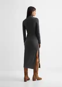 Vestido Vesti Gris Oscuro Vigoré Talla 22 Teen Niñas Mango