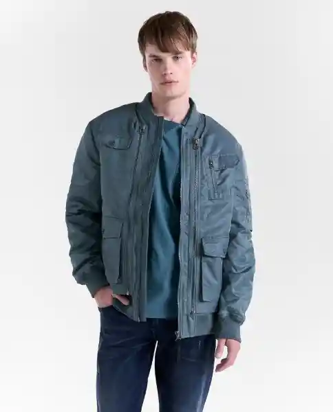 Chaqueta Hombre Verde Talla S 829G005_VER185606 Americanino