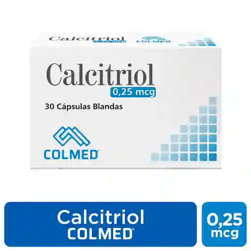 Colmed Calcitriol Cápsulas Blandas  (0.25 mcg)