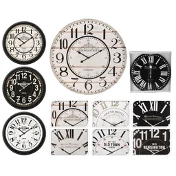 Reloj Pared Madera Surtido 60 cm Y36000070 Sku: 176846 N1