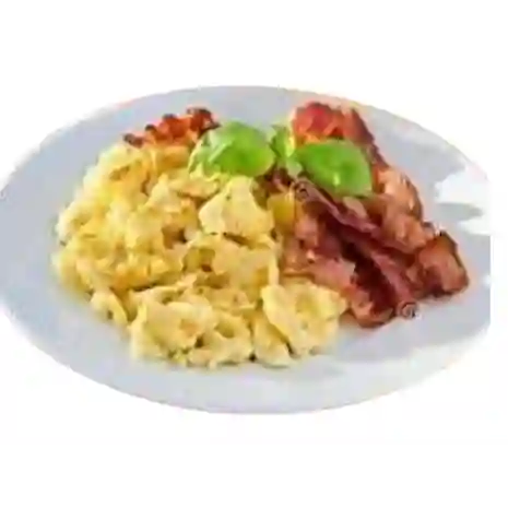 Huevos con Tocineta