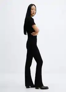 Enterizo Mono Iggy Tejano Negro Talla XS Mujer Mango