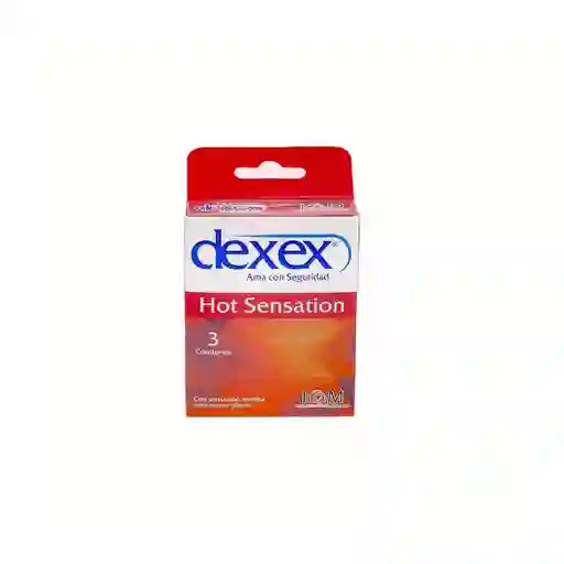Dexex Preservativos Hot Sensation