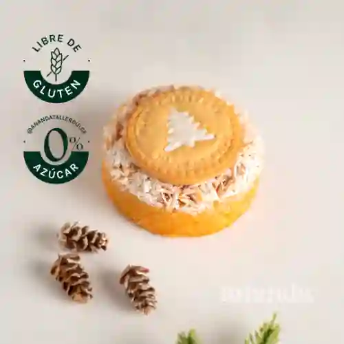 Mini Torta de Coco Sin Azúcar Sin Gluten