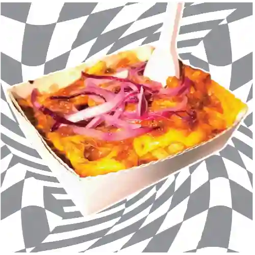 Papas Chili y Queso Cheddar