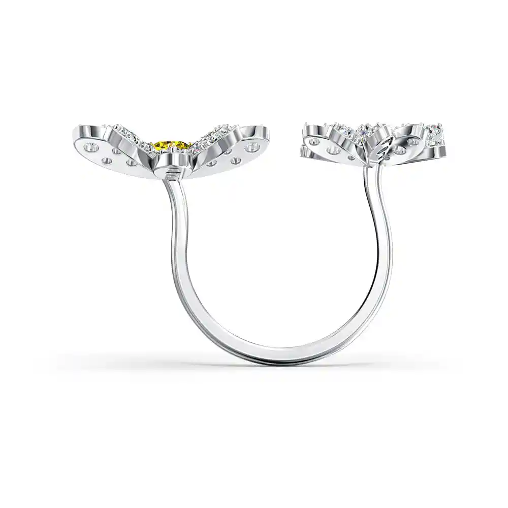 Swarovski Anillo para Mujer Amarillo 512656