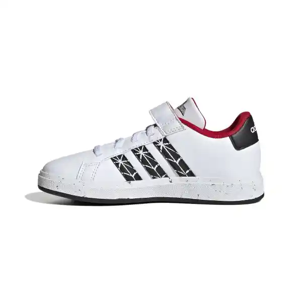 Adidas Zapatos Grand Court Spider-Man Para Niño Blanco Talla 5