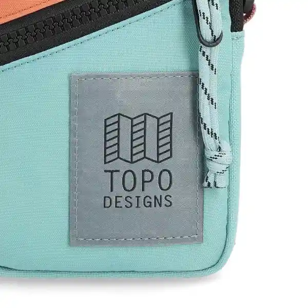 Topo Designs Bolso Bandolera Organizador Rose/Geode Green