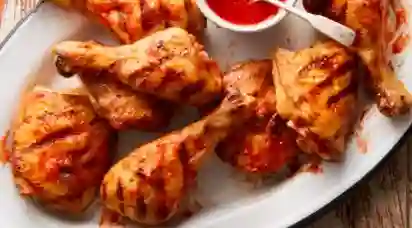 Medio Pollo Bbq