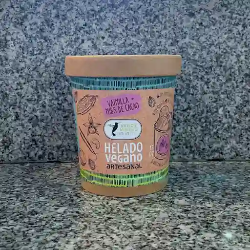 Pote Helado Vegano Vainilla Nibs de Cacao