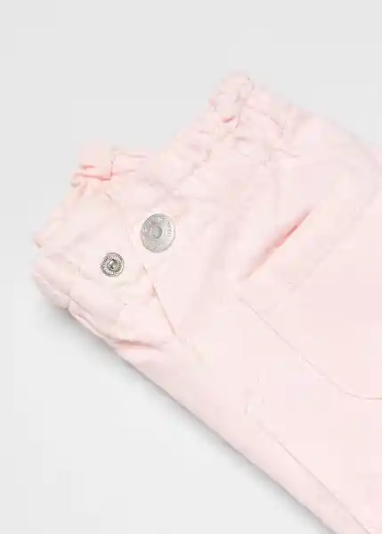 Short Pepi Rosa Pastel Talla 72 Niñas Mango