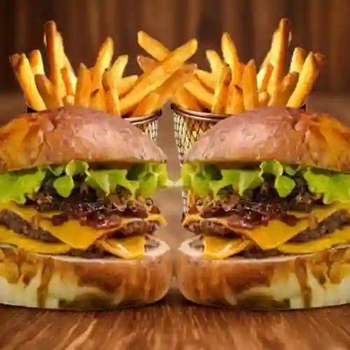 Combo 2 x 1 doble smash sirius