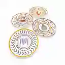 Set Plato Principal Pesca Del Dia 27 cm Ambiente Gourmet