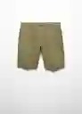 Bermuda Gracia-H Khaki Talla 42 Hombre Mango