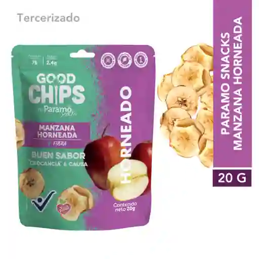 Good Chips Snack de Manzana Horneada